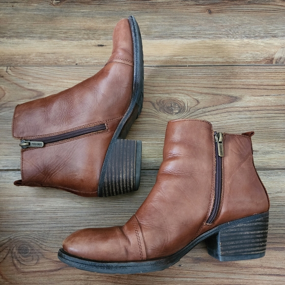 Pikolinos Baqueira Western Ankle Cowboy Boots Womens 38 7.5 - 8 Brown - Picture 15 of 15